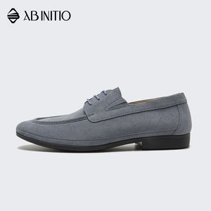 Costume en cuir pur pour hommes, facile à porter, à semelle plate, chaussures italiennes, mode personnalisée, - Product Image 3