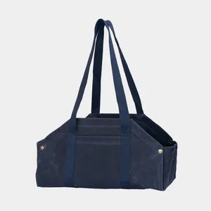 Bolsa de lona Wexed de peso pesado para uso diario, transporte de verduras, herramientas de jardín, soporte de granja, suministros, registros, logotipo personalizado - Product Image 6