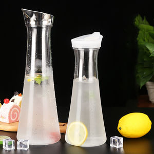 Jarra de Plástico Transparente de 32oz/48oz para Jugos, Limonada, Agua, con Tapa para Refrigerador - Product Image 6