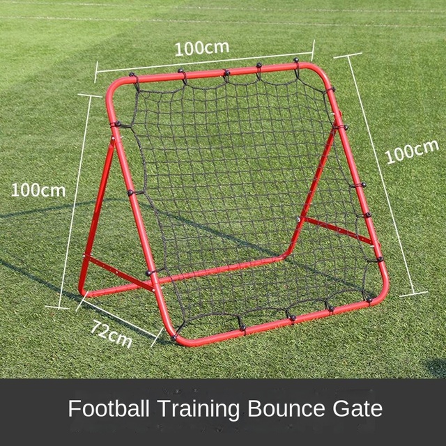 High Quality Portable Soccer Rebounder Net Football Goal Foldable Bounce Kickback Training Equipment