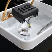 Bassin de lavage portable FYD pour salon de coiffure, avec spa capillaire, idéal pour les salons de beauté