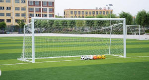 Offre Spéciale 5 personnes usine bas prix 3m * 2m Portable pleine grandeur buts de Football professionnel pour terrain de Football gazon artificiel - Product Image 6