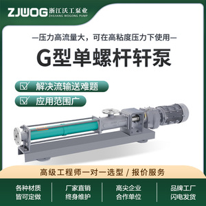 G Type Single <b>Screw</b> <b>Pump</b> 50mm Inlet 40mm Outlet Horizontal Sewage Sludge Conveying <b>Pump</b> 380V 960Rpm - Product Image 5