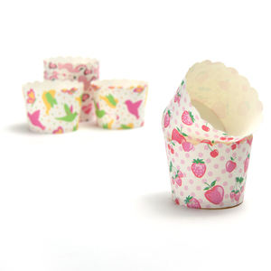 Bon marché, vente en gros, couleur unie, gobelets à cupcakes en papier standard pour muffins alimentaires - Product Image 5