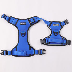 Okeypets tali kekang anjing Oxford, kekang anjing dengan pegangan Neoprene dan <span class=keywords><strong>2</strong></span> tali tambahan jaring lembut warna-warni tahan lama - Product Image 4