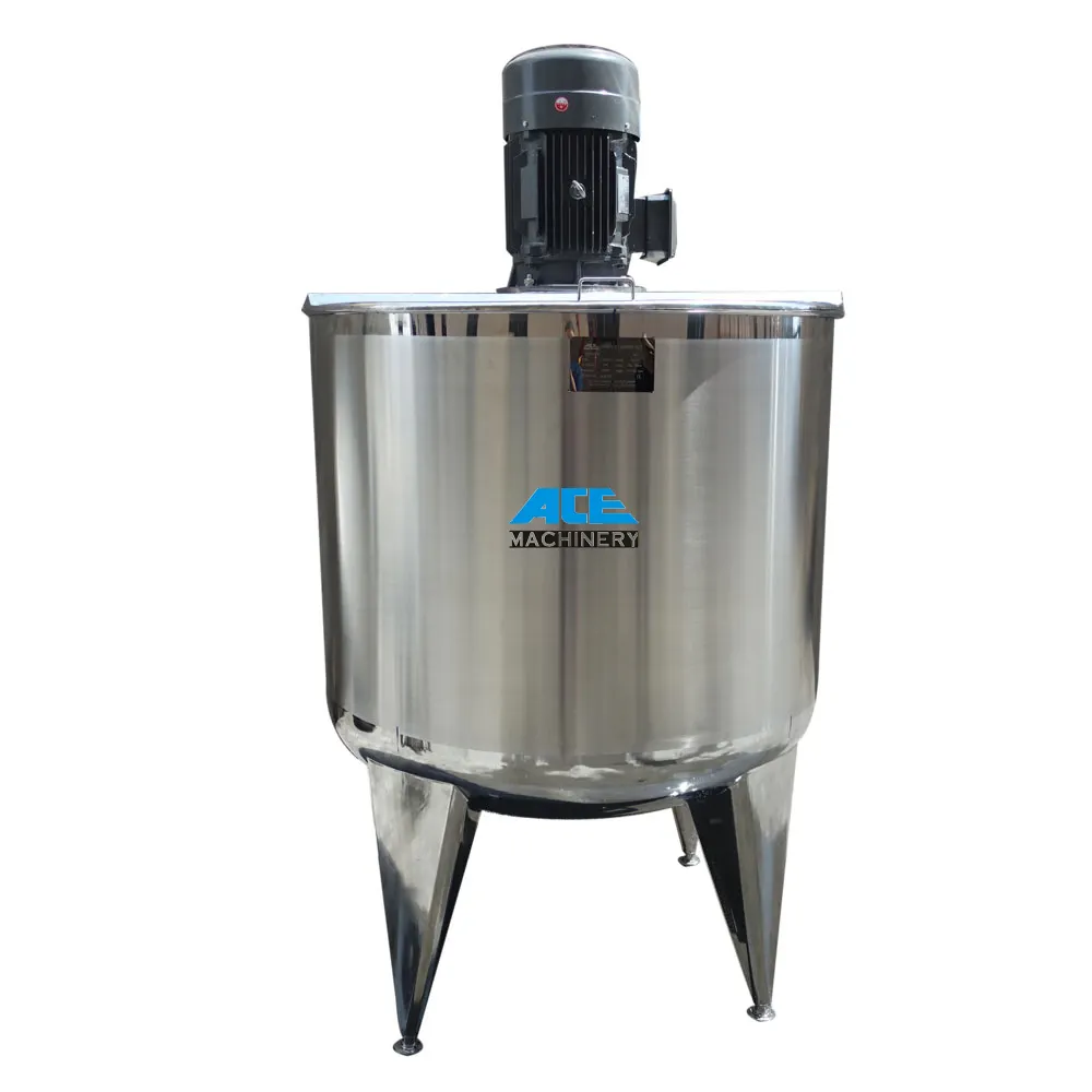 Ace Stainless Steel 1000 Liters / Pe Mixing Tank With Troly
