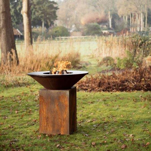 Corten Steel Garden Bbq Grill Outdoor Bbq Grills Corten Steel Brasero Fire Pit Corten Bbq - Product Image 3