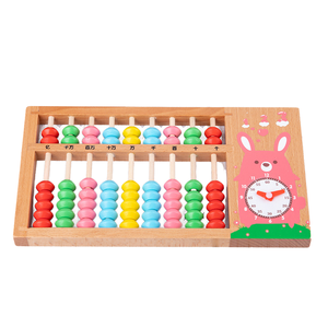 Abaco Cinese di Alta Qualità, Giocattolo Educativo con Coniglietto e Maialino, in Legno, <span class=keywords><strong>per</strong></span> l'Apprendimento della Matematica, Confezionato <span class=keywords><strong>per</strong></span> <span class=keywords><strong>Bambini</strong></span> - Product Image 1