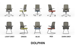 Cadeira de Escritório Giratória para Conferência de Design Moderno e Confortável com Rotação de 180 Graus e Reclinação de Luxo em Malha para Executivos e Funcionários - Product Image 3