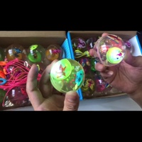 Pelota Elástica de Cristal de 6.5 Pulgadas, Pelota Brillante que Rebota, Esposas Luminosas, Juguetes para Niños, Pelota de Salto Colorida