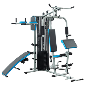 Hộ gia đình đa chức năng trạm Thiết bị tập thể dục đa Máy phòng tập thể dục với 45kg trọng lượng Stack - Product Image 1