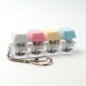 <b>Custom</b> Cute <b>Keychain</b> Multiple Color Options Stim Toy Stress Relief Design Keycap Fidget <b>Keychain</b> - Product Image 2