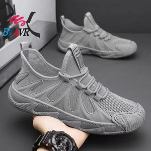 Zapatillas Deportivas Ligeras y Transpirables para Hombre, Diseño Antideslizante para Correr, Forro de Malla, Entresuela y Suela de PVC - Product Image 3