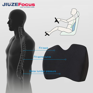 Comfortable Lumbar <strong>Support</strong> Pillow <strong>for</strong> <strong>Bed</strong> Sleeping Improve Posture <strong>Back</strong> Pain Relief Memory Foam Quilted Removable Washable - Product Image 3