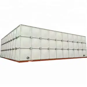 Wholesale High Strength Steel Structure Sectional Panel Square Fiberglass FRP GRP SMC Water Tank