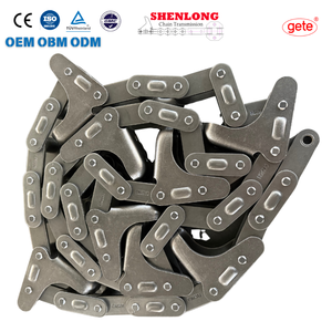 Chaîne de convoyeur à rouleaux pour élévateur de maïs, modèle SIMPLEX BS, en acier, pas 40.25, avec fixation - Product Image 1