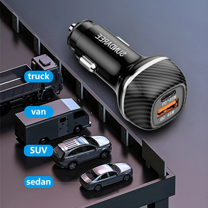 ที่ชาร์จในรถยนต์ SUNDA 90W QC3.0 45W PD ชาร์จเร็วแบบ USB Type-C พร้อมระบบป้องกัน OTP <span class=keywords><strong>ส</strong></span>ำหรับหูฟังและโทรศัพท์มือ<span class=keywords><strong>ถือ</strong></span> - Product Image 4