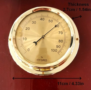 Ambient <strong>Weather</strong> DWS355 <strong>Thermometer</strong> <strong>Barometer</strong> <strong>Hygrometer</strong> with Cherry Wood - Product Image 4