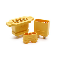 Connecteur XT90E-F en laiton pour batterie lithium haute tension DC, prise de charge pour véhicule électrique, modèle RC, drone, 2P mâle/femelle
