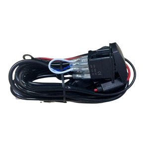 Interrupteur de phare antibrouillard LED pour moto, faisceau de câblage 1 à 2, faisceau de câblage intelligent pour phare antibrouillard tout-terrain gauche et droit - Product Image 1