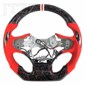 Volante para <span class=keywords><strong>Lexus</strong></span> LS ES <span class=keywords><strong>UX</strong></span> 500h 200 <span class=keywords><strong>250h</strong></span> 300h 350h F Sport, Volante Mejorado de Cuero y Fibra de Carbono - Product Image 1