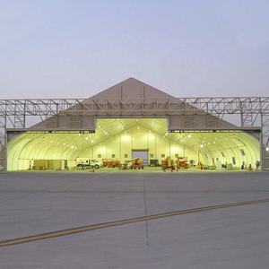 Grand hangar mobile en aluminium, tente d'avion portable, abri extensible, cadre de tente pour avion, hélicoptère, hangar extensible - Product Image 1