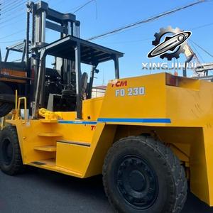Chariot élévateur TCM FD230Z8 23 tonnes d'occasion, chariot élévateur japonais 23 tonnes, moteur Isuzu 6BG1, machine d'occasion, chariot élévateur à essence, 3000 mm, 23000 kg - Product Image 6