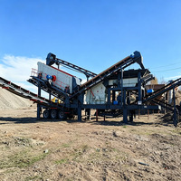Trituradora de Impacto Móvil de Alta Seguridad PF1320 para la Producción de Arena y Línea de Trituración de Mineral de Oro