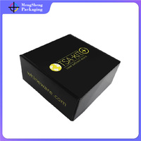 Estampage à chaud Or Argent E-commerce Tuck Top Écologique Livre Forme Bouton Fermeture Thé Cadeau Artisanat Boîte De Papier De Noël Avec Sac