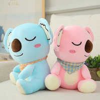 Peluche Koala Géante de Noël, Jouet en Peluche Kawaii, Poupée Koala Douce et Moelleuse pour Décoration de Maison et de Crèche