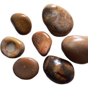 Cuentas de Piedra Natural Negra, Pulidas y Brillantes, Adornos Decorativos Ecológicos y Duraderos para Joyería - Product Image 1