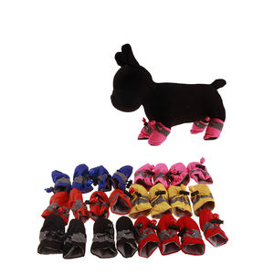 हॉट-सेलिंग कुत्ते और बिल्ली परांठे हुए वाटरप्रूफ सूती जूते गैर-स्लिप सॉल्स क्लासिक आधुनिक डिजाइन सभी मौसमों का उपयोग - Product Image 2