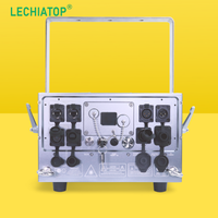 Lumière laser RGB LECHIATOP IP65 étanche Ra90 20W en alliage d'aluminium Pangolin FB4 avec contrôle ILDA/DMX512 pour applications de repères