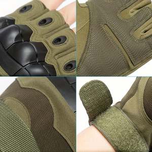 Warm Durable Half Finger Tactical <b>Gloves</b> for Outdoor Activities Battle <b>Shooting</b> <b>Hunting</b> Climbing Motorcycle Cycling Training - Product Image 3