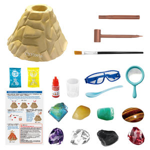 STEM Toy Jeux éducatifs 2 en 1 Volcano et Gemstone Dig Kit Science DIY Jouets pour enfants - Product Image 2