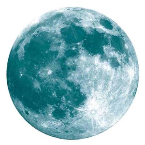 Pegatinas de Pared Luminosas de Luna y Tierra, Pegatinas de Pared 3D para Habitación Infantil, Pegatinas de Pared que Brillan en la Oscuridad para Decoración del Hogar - Product Image 1