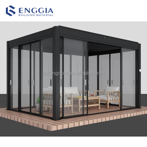 ENGGIA <span class=keywords><strong>Solarium</strong></span> en aluminium et verre préfabriqué bioclimatique <span class=keywords><strong>à</strong></span> système de température naturelle, le moins cher pour l'extérieur, <span class=keywords><strong>à</strong></span> <span class=keywords><strong>vendre</strong></span> - Product Image 3