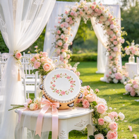 Tambourins de mariage personnalisés en gros, Pandereta en bois personnalisée, Tambours à main, Cadeaux pour invités de mariage, Faveurs de fête