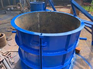 آلة صنع الطوب الأنبوبي لمشاريع قنوات المياه - Product Image 5