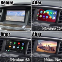 Actualización de pantalla Lsailt Wireless Carplay Android Auto HD para Infiniti JX35 QX60 IT06 compatible con Mirror Link incluye especificaciones de Japón