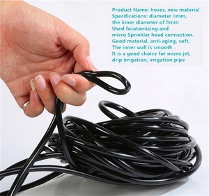 100m 8/11mm sistema di <span class=keywords><strong>irrigazione</strong></span> a goccia <span class=keywords><strong>tubo</strong></span> da 3/8 pollici <span class=keywords><strong>tubo</strong></span> giardino prato agricoltura Micro tubi di <span class=keywords><strong>irrigazione</strong></span> - Product Image 4