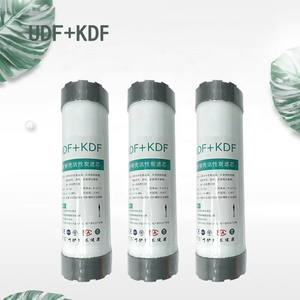 10 inç KDF + UDF kompozit antibakteriyel ölçekli Inhibitr Florides sökücü su arıtıcısı yüksek akış su filtresi kartuşu - Product Image 5
