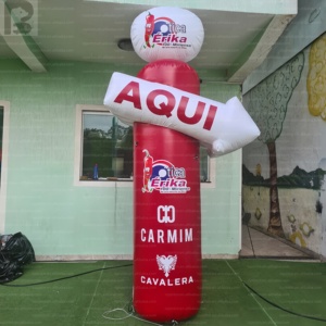 Pilar Publicitario Inflable <span class=keywords><strong>Gigante</strong></span> con Logotipo Personalizado, Flecha Direccional para Ópticas/Tiendas de Gafas/Eventos - Product Image 5