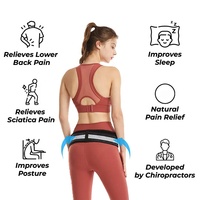 Ceinture sciatique de la hanche de soutien articulaire réglable en néoprène doux