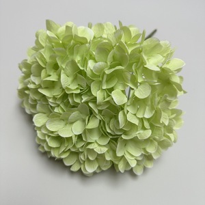 Hydrangeas artificiels à toucher réel, faits à la main, modernes, verts, à grandes têtes, à tige unique, vente en gros - Product Image 6