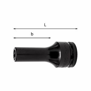 Clé à douille Torx de sécurité Usag 235 3/4 po, entraînement hexagonal 70 mm, qualité industrielle - Product Image 1