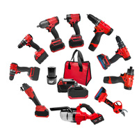 Kit combiné de haute qualité sans fil Herramientas ensemble de perceuse autre clé à main ensemble de boîte à outils Kit d'outils ensembles d'outils électriques