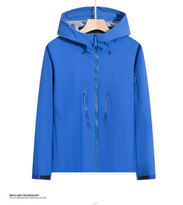 Chaqueta Deportiva de 3 Capas con Costuras Selladas, Impermeable, Cortavientos, con Capucha, para Esquí, Senderismo y Trabajo - Product Image 2