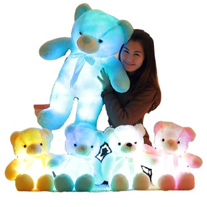 Orsacchiotto Luminoso Super Morbido in <span class=keywords><strong>Peluche</strong></span>, Regalo di San Valentino per Bambini con Imbottitura in Cotone PP - Product Image 1