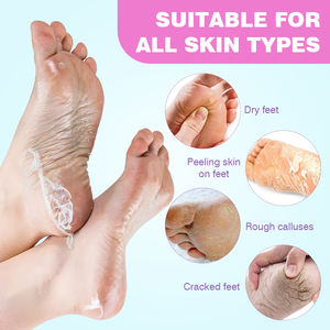 Masque pour les pieds exfoliant à la lavande OEM pour éliminer les callosités, hydratant, hydratant, prévenir les fissures, style masque pour les pieds - Product Image 2